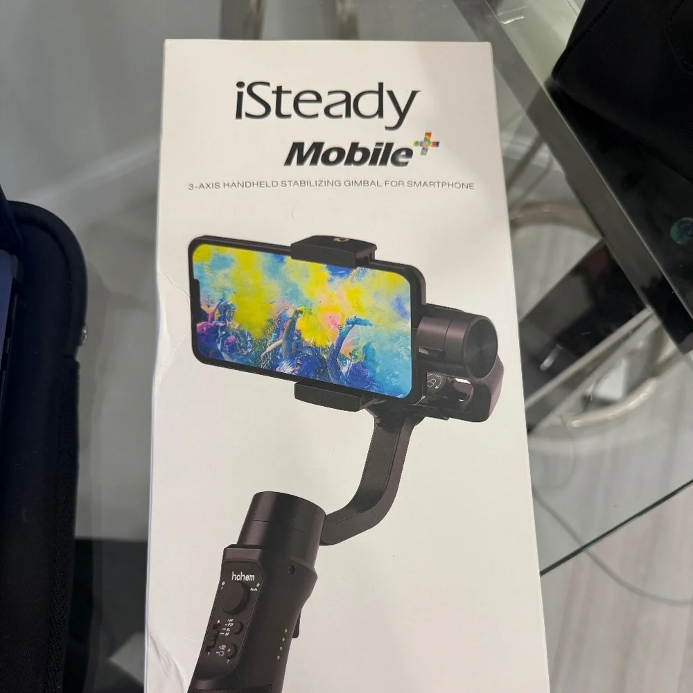 iSteady Mobile+ 3 Axis Handheld Stabilizing Gimbal For Smartphone Black